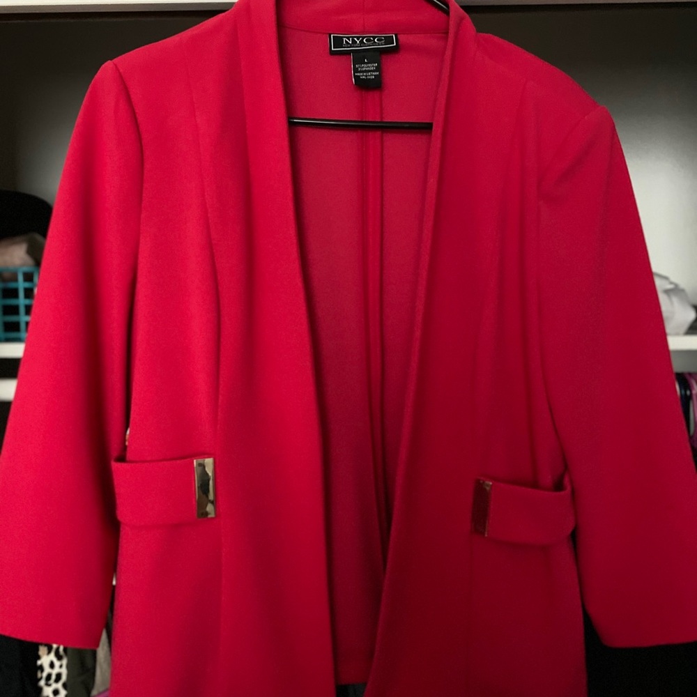 Hot pink blazer